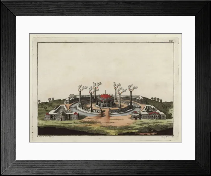 Framed Print : Temple at Nineveh, Assyria Framed Print : Temple at Nineveh, Assyria
