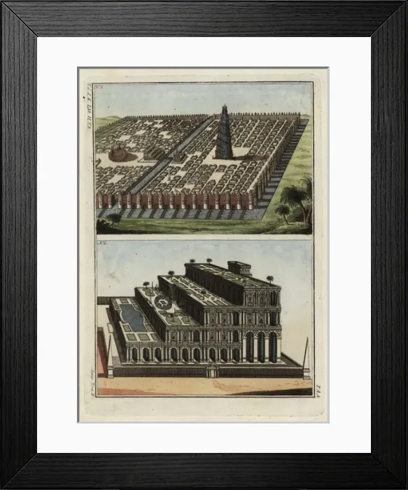Framed Print : Babylon and its gardens Framed Print : Babylon and its gardens