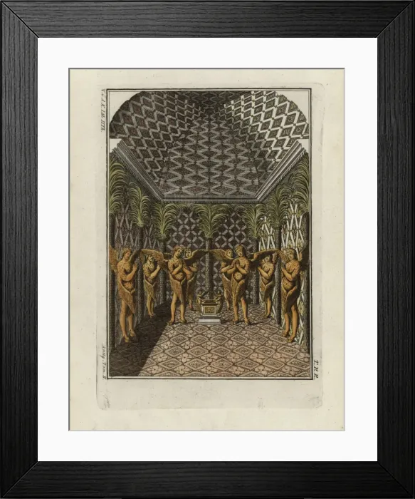Framed Print : Sanctuary in the Temple of Solomon, Jerusalem Framed Print : Sanctuary in the Temple of Solomon, Jerusalem
