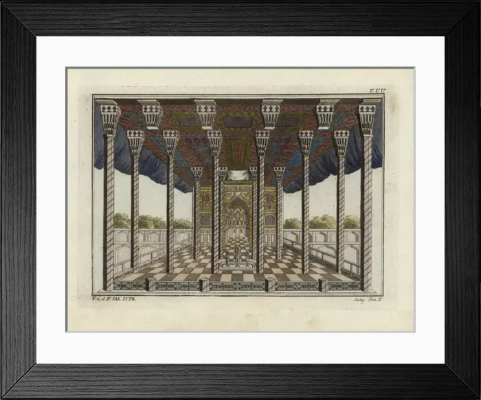 Framed Print : Summer room of the Hebrews Framed Print : Summer room of the Hebrews