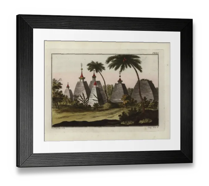 Framed Print : Indian pagodas Framed Print : Indian pagodas