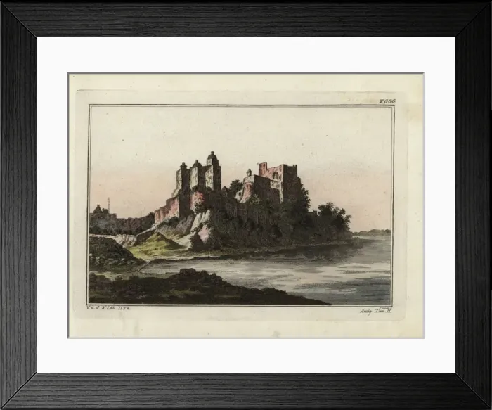 Framed Print : Chunar Fort on the Ganges in India Framed Print : Chunar Fort on the Ganges in India