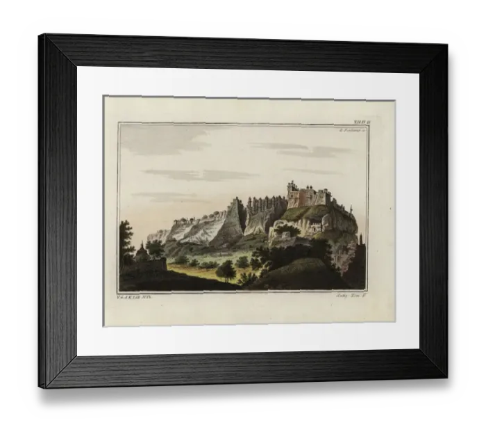 Framed Print : Gwalior Fort, Madhya Pradesh, India, 8th century Framed Print : Gwalior Fort, Madhya Pradesh, India, 8th century