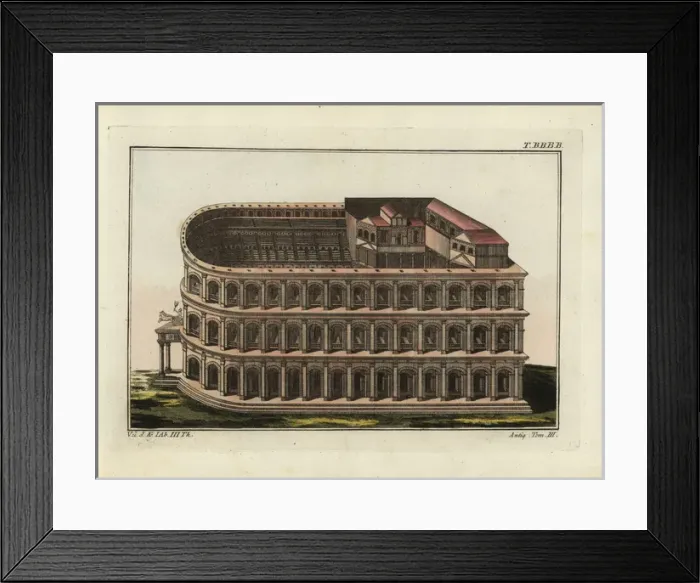 Framed Print : Roman theater Framed Print : Roman theater