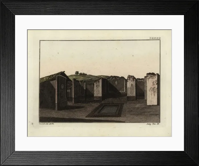 Framed Print : Roman house Framed Print : Roman house