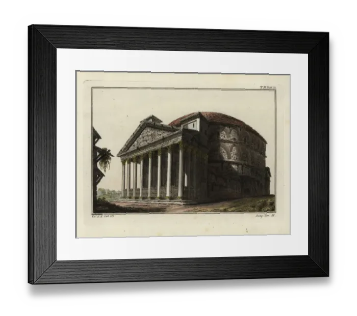 Framed Print : Roman Pantheon Framed Print : Roman Pantheon