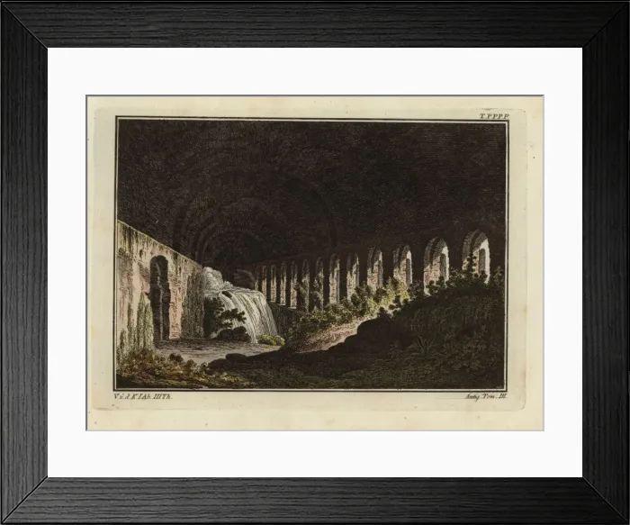 Framed Print : Villa of Gaius Cilnius Maecenas at Tivoli Framed Print : Villa of Gaius Cilnius Maecenas at Tivoli