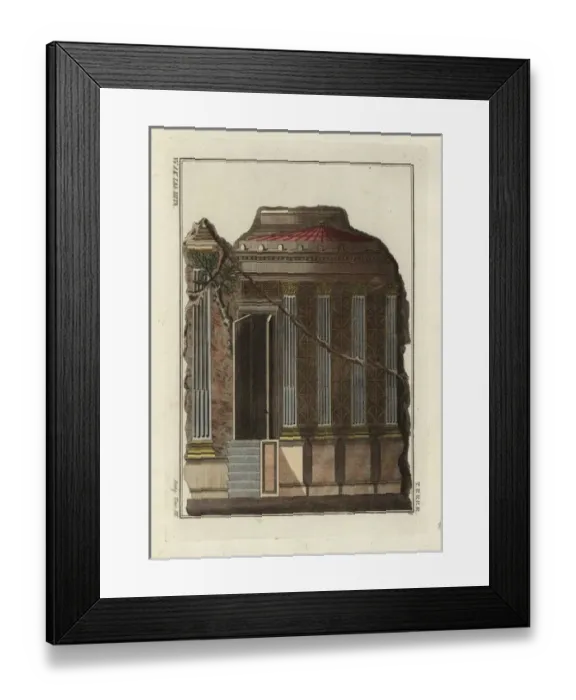 Framed Print : Roman temple Framed Print : Roman temple