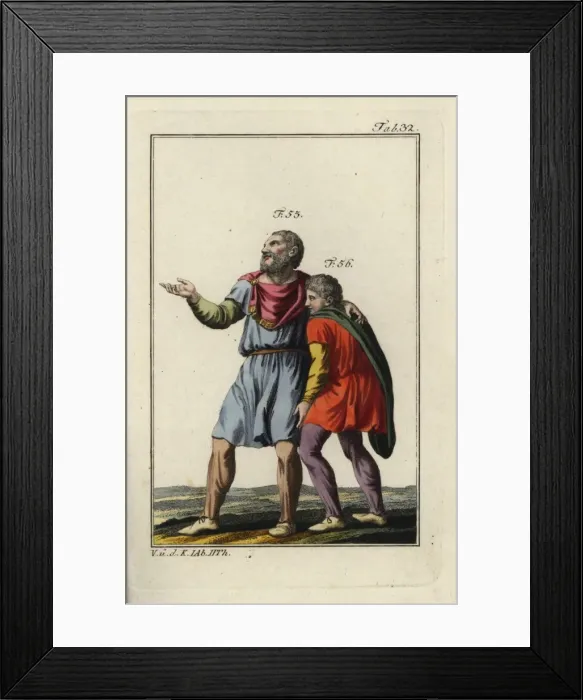Framed Print : Armenian governor and Armenian prince Framed Print : Armenian governor and Armenian prince