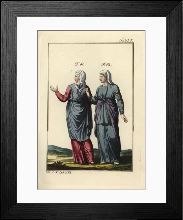 Framed Print : Dacian women Framed Print : Dacian women
