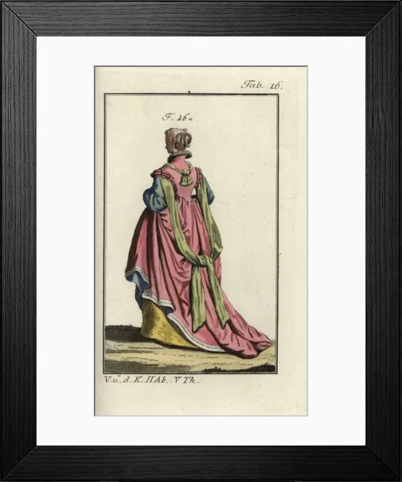 Framed Print : Girl of Bologna, 1581 Framed Print : Girl of Bologna, 1581