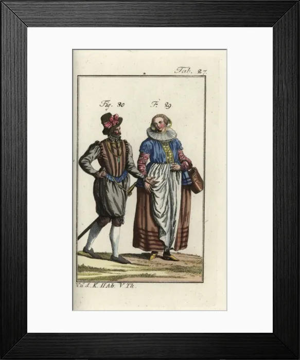 Framed Print : Nobleman from the Dutch provinces, 1586 Framed Print : Nobleman from the Dutch provinces, 1586