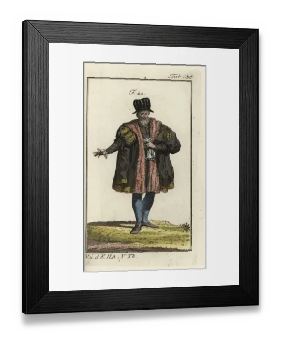 Framed Print : Councilor of Leipzig, 1577 Framed Print : Councilor of Leipzig, 1577