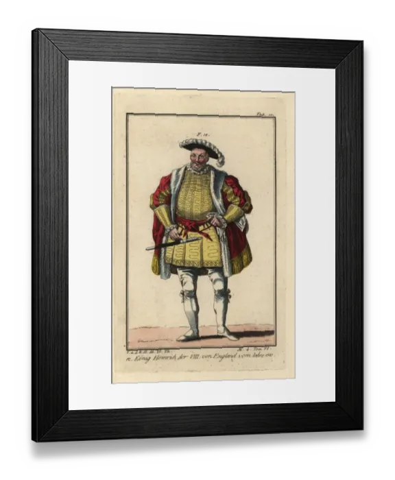 Framed Print : King Henry VIII of England, 1520 Framed Print : King Henry VIII of England, 1520