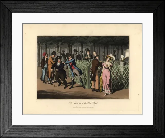 Framed Print : Meridian of the Palais Royal Framed Print : Meridian of the Palais Royal