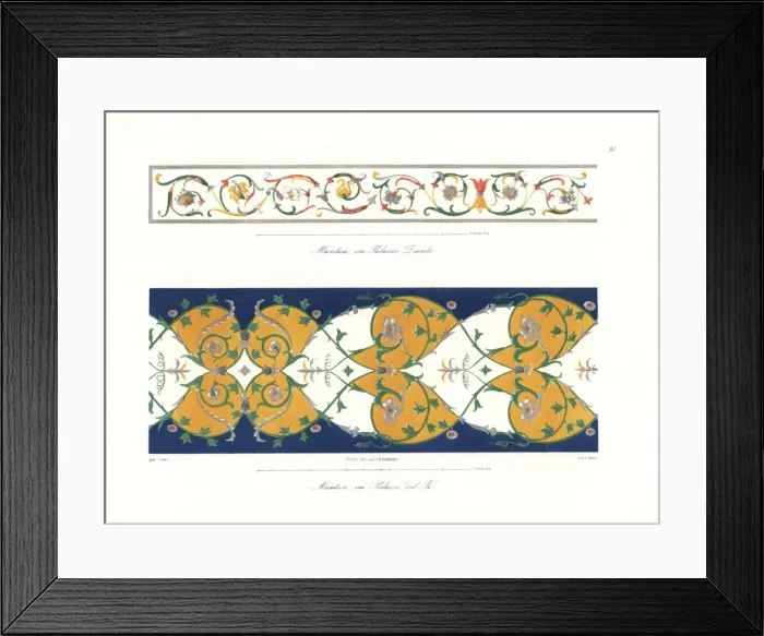 Framed Print : Murals from the Palazzo del Te, Mantua, Italy Framed Print : Murals from the Palazzo del Te, Mantua, Italy
