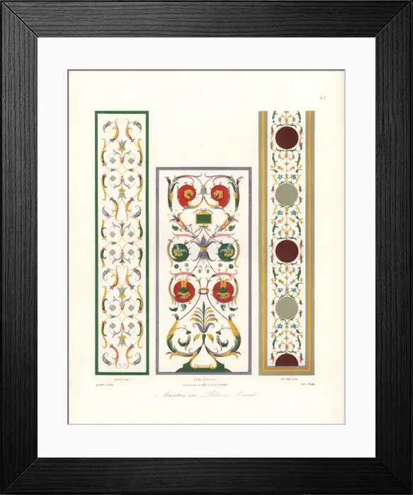 Framed Print : Murals from the Ducal Palace, Mantua, Italy Framed Print : Murals from the Ducal Palace, Mantua, Italy