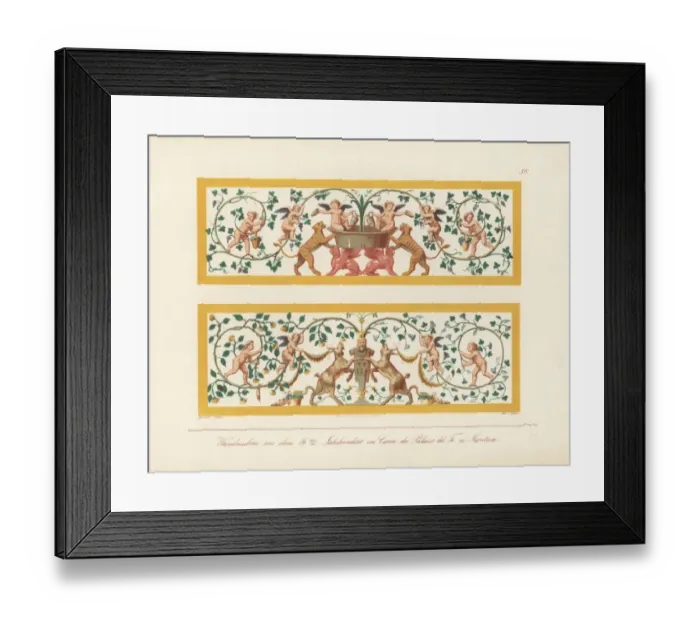 Framed Print : Murals in the casino of the Palazzo del Te, Mantua, Italy Framed Print : Murals in the casino of the Palazzo del Te, Mantua, Italy