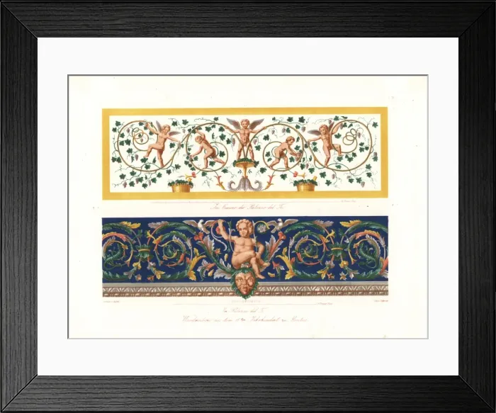 Framed Print : Murals in the Palazzo del Te, Mantua, Italy Framed Print : Murals in the Palazzo del Te, Mantua, Italy