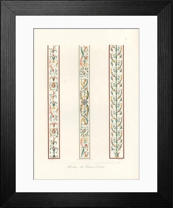 Framed Print : Murals from the grand gallery of the Palazzo Framed Print : Murals from the grand gallery of the Palazzo