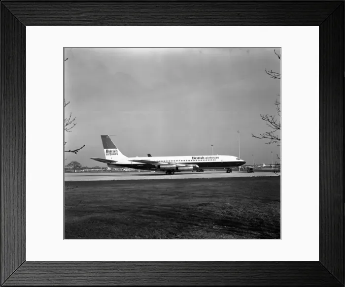 Framed Print : Boeing 707-436 G-APFD British Airtours Framed Print : Boeing 707-436 G-APFD British Airtours