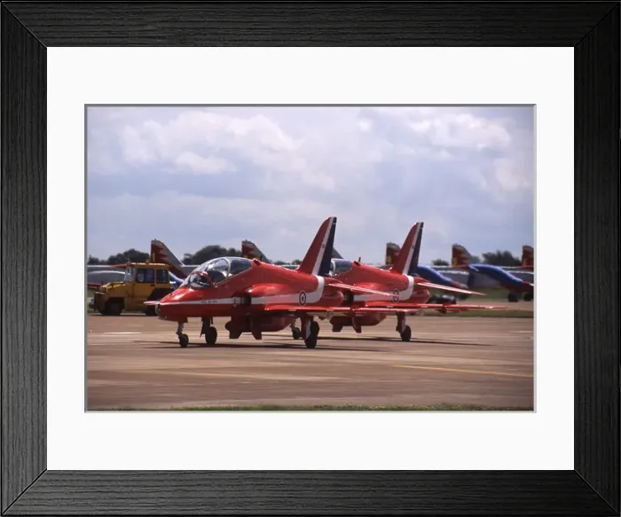 Framed Print : BAe Systems Hawks RAF Red Arrows XX264 taxy at RIAT Fairford Framed Print : BAe Systems Hawks RAF Red Arrows XX264 taxy at RIAT Fairford