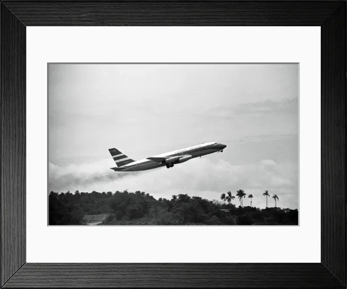 Framed Print : Convair CV880M VR-HGA Cathay Pacific take off Kuala Lumpur 1 Framed Print : Convair CV880M VR-HGA Cathay Pacific take off Kuala Lumpur 1