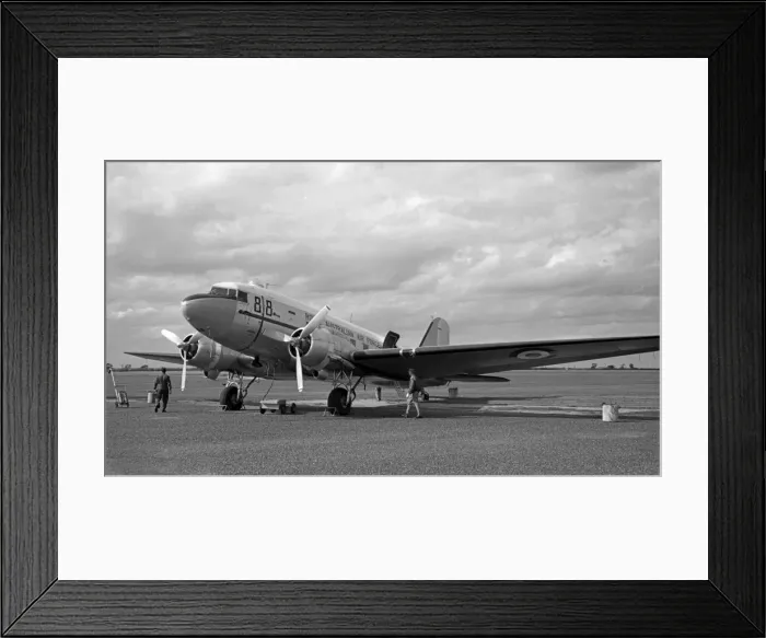 Framed Print : Douglas C-47B-30-DK A65-88 RaF East Sale, Victoria 1965 Framed Print : Douglas C-47B-30-DK A65-88 RaF East Sale, Victoria 1965