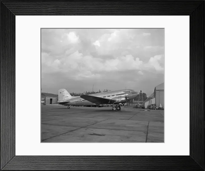 Framed Print : ouglas C-47 N718A aO - Tern - Beirut Framed Print : ouglas C-47 N718A aO - Tern - Beirut