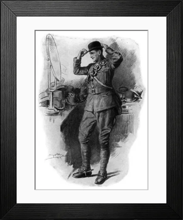 Framed Print : From khaki to civvies, end of WW1 Framed Print : From khaki to civvies, end of WW1