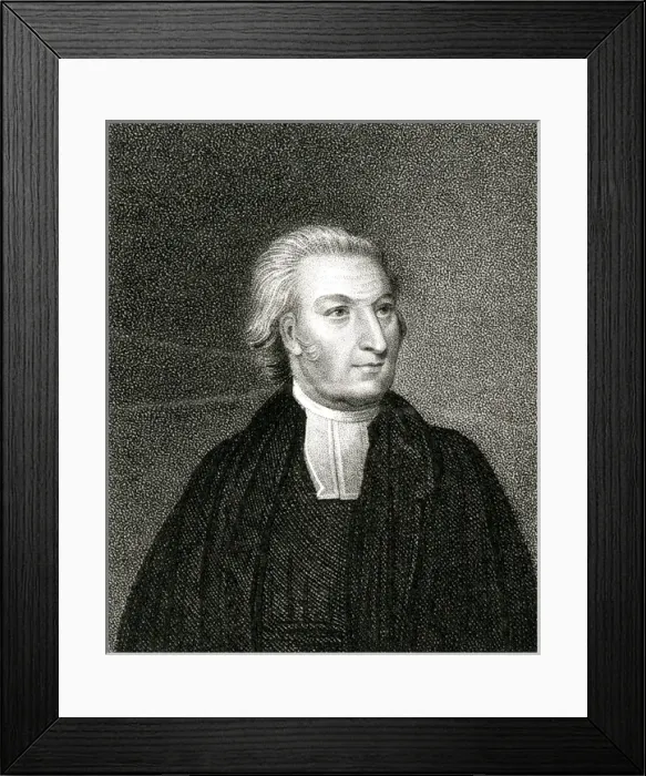 Framed Print : Reverend Rowland HIll M. A. - English Preacher Framed Print : Reverend Rowland HIll M. A. - English Preacher
