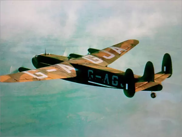 Avro 685 York-shown is the first civilianised York deli