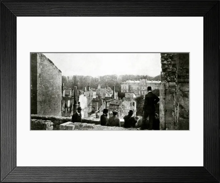 Framed Print : WW1 - Lloyd George visits Verdun, France Framed Print : WW1 - Lloyd George visits Verdun, France