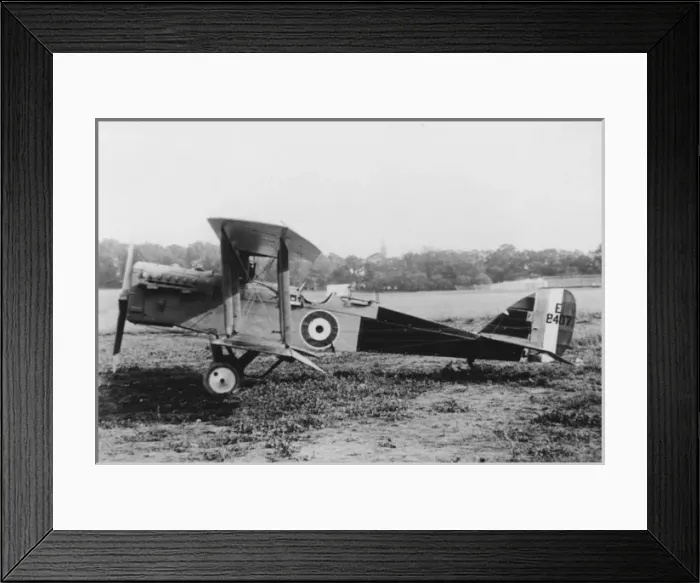 Framed Print : Airco DH9A, (side view, on the ground) Framed Print : Airco DH9A, (side view, on the ground)