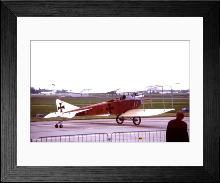 Framed Print : Albatros C II at Schonefeld - Photo by Hugh W. Cowin Framed Print : Albatros C II at Schonefeld - Photo by Hugh W. Cowin
