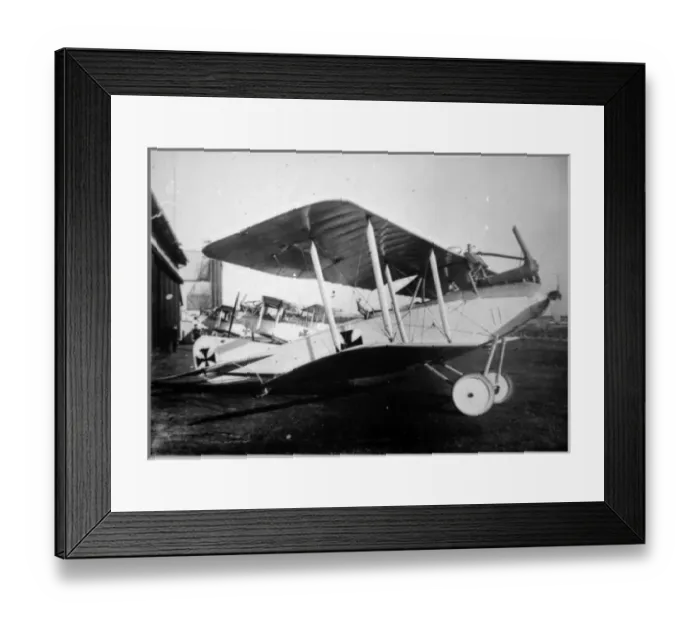 Framed Print : Albatros C III German two-seater biplane