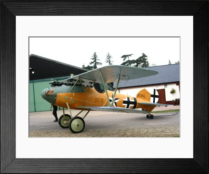 Framed Print : Albatros DVa towing-out D7343-17 - Photo by Hugh W. Cow Framed Print : Albatros DVa towing-out D7343-17 - Photo by Hugh W. Cow