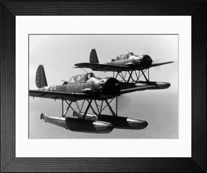 Framed Print : Arado Ar 196A originally designed to be catapulted off Framed Print : Arado Ar 196A originally designed to be catapulted off