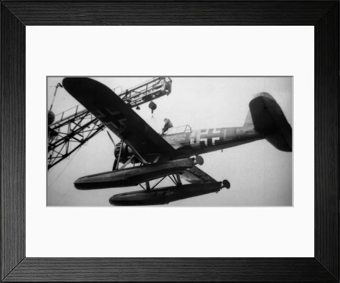 Framed Print : Arado Ar 196A the equivalent of the supermarine Walrus Framed Print : Arado Ar 196A the equivalent of the supermarine Walrus