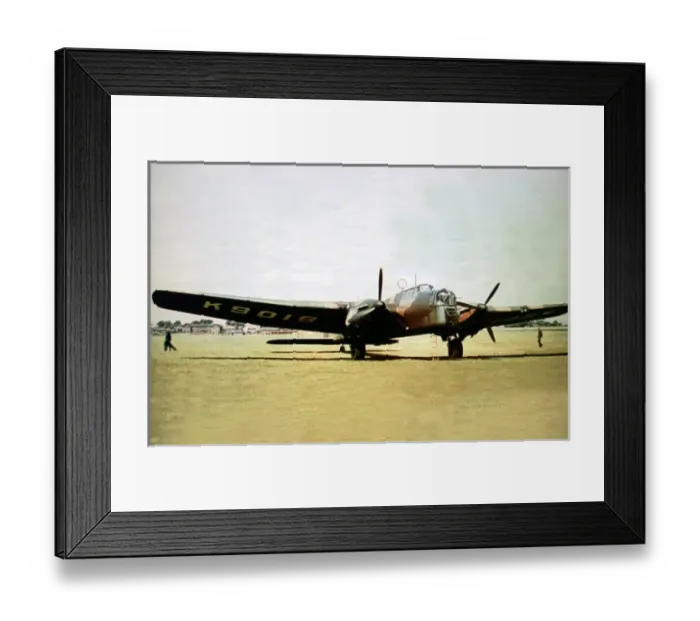 Framed Print : Armstrong Whitworth AW 38 Whitley of No 10 Squadron Framed Print : Armstrong Whitworth AW 38 Whitley of No 10 Squadron