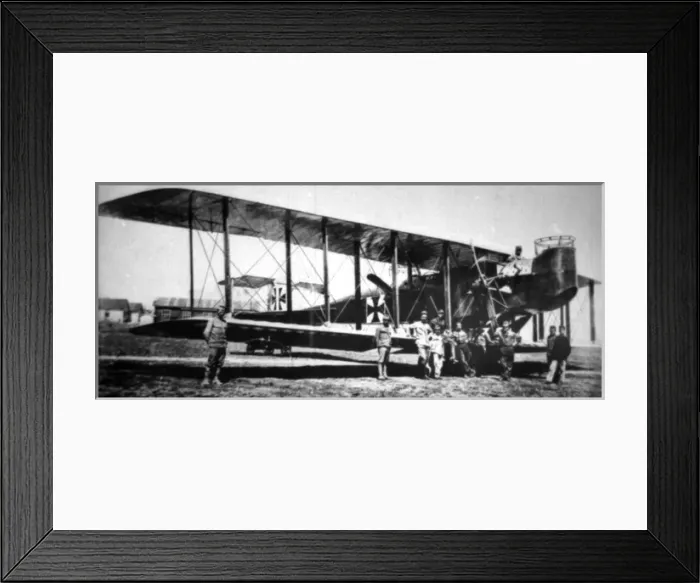 Framed Print : Austrian Aviatik G II three-man bomber Framed Print : Austrian Aviatik G II three-man bomber