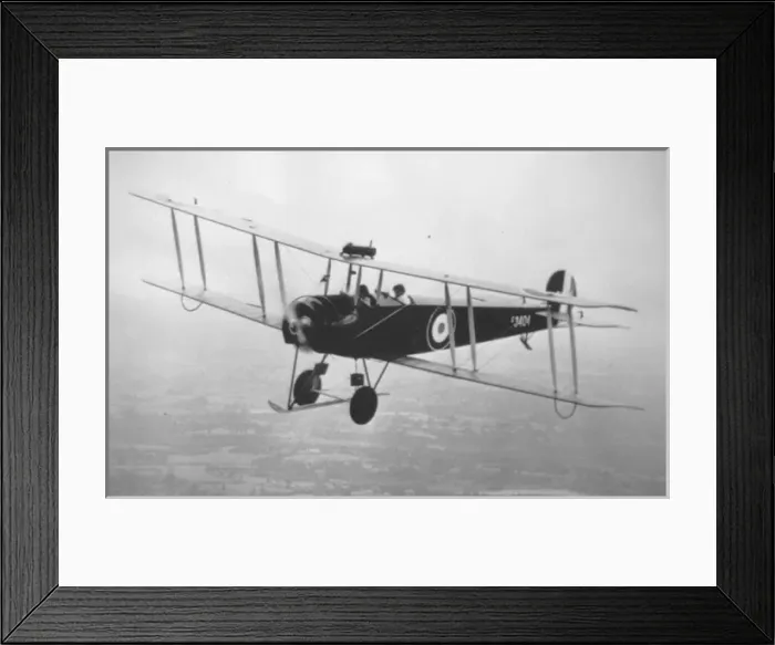Framed Print : Avros 504K became the standard RAF trainer and that of Framed Print : Avros 504K became the standard RAF trainer and that of