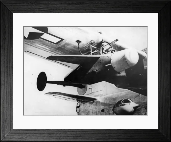 Framed Print : Bat & PB4Y-2, slung, starboard Framed Print : Bat & PB4Y-2, slung, starboard