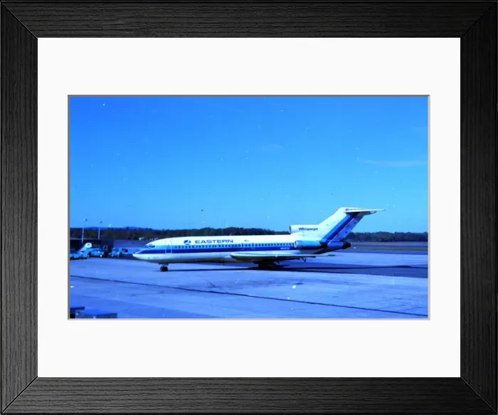 Framed Print : Boeing 727-100 - Eastern - Photo by Hugh W. Cowin 8 Oct Framed Print : Boeing 727-100 - Eastern - Photo by Hugh W. Cowin 8 Oct