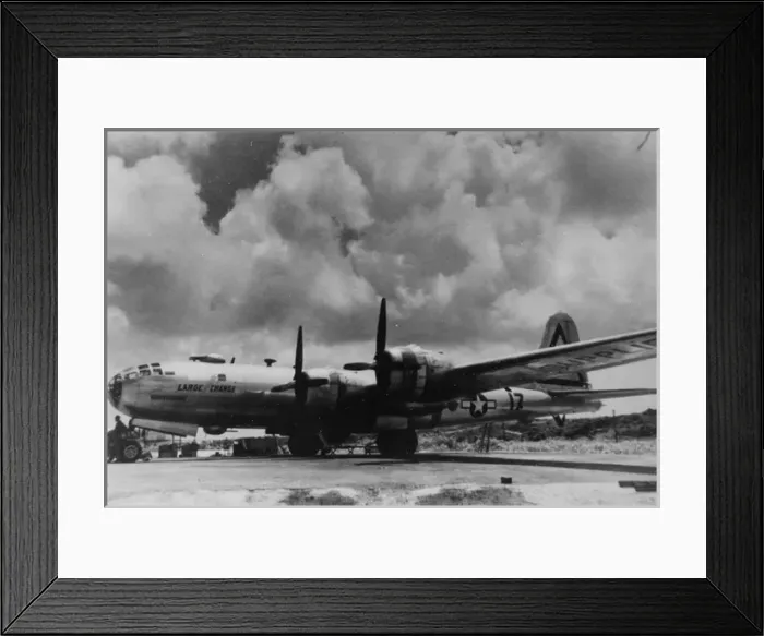 Framed Print : Boeing B-29 Large Charge (on the ground) Framed Print : Boeing B-29 Large Charge (on the ground)