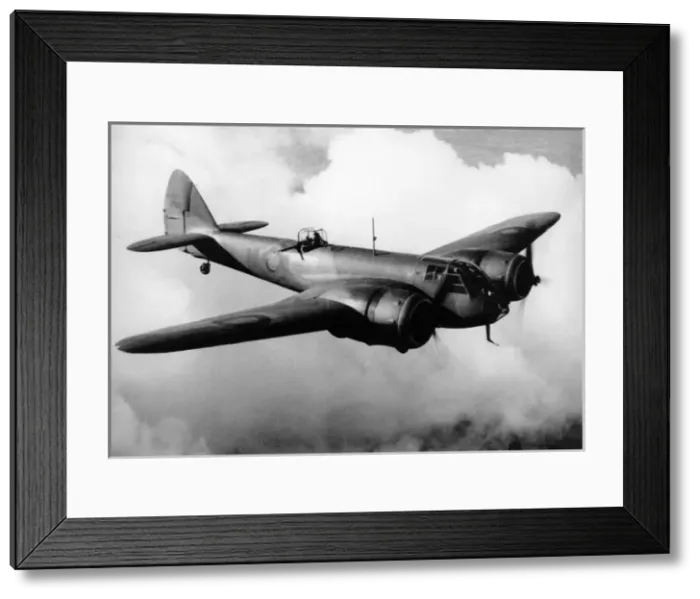 Framed Print : Bristol 142M Blenheim I had become obsolescent by the o Framed Print : Bristol 142M Blenheim I had become obsolescent by the o