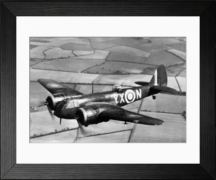 Framed Print : Bristol 142M Blenheim IF-in an effort to counter the Ge Framed Print : Bristol 142M Blenheim IF-in an effort to counter the Ge