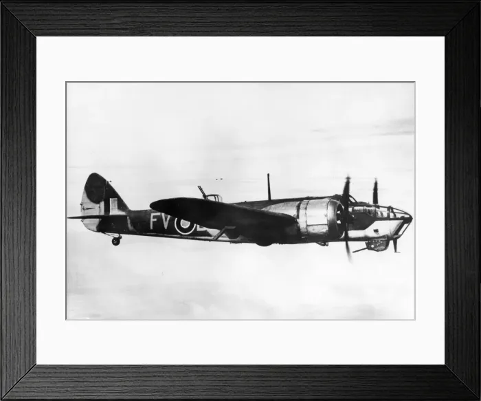 Framed Print : Bristol 149 Blenheim IV of No18 Squadron, flying Framed Print : Bristol 149 Blenheim IV of No18 Squadron, flying