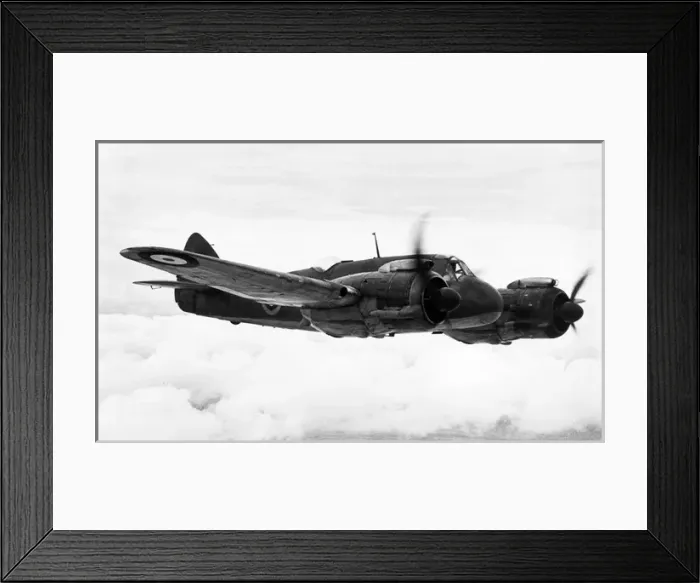 Framed Print : Bristol 156 Beaufighter IC (forward view, flying) Framed Print : Bristol 156 Beaufighter IC (forward view, flying)