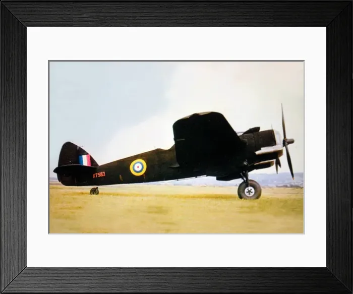 Framed Print : Bristol 156 Beaufighter IF entered service in September Framed Print : Bristol 156 Beaufighter IF entered service in September